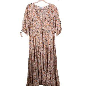 Petal + Pup Floral Maxi Dress